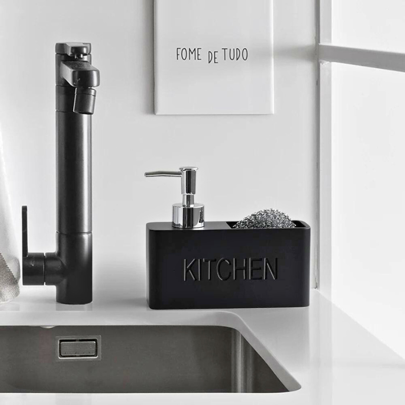 Modern Soap & Sponge Holder Set