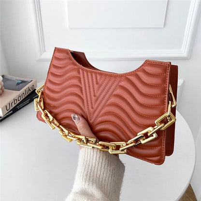 Neomi Gold Chain Handbag