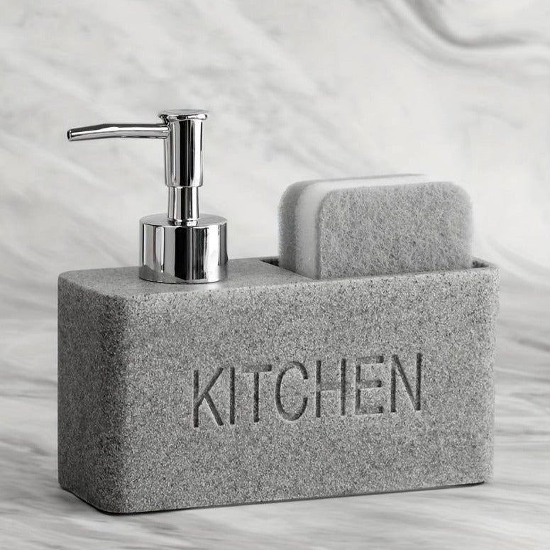 Modern Soap & Sponge Holder Set