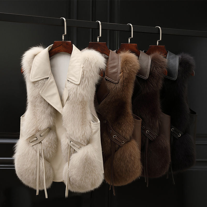 Arctic Fur Coat Vest