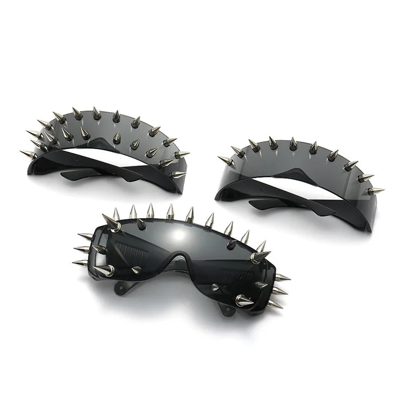 Steampunk Rivet Nails Sunglasses