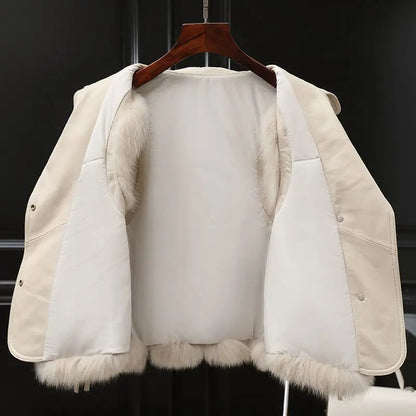 Arctic Fur Coat Vest