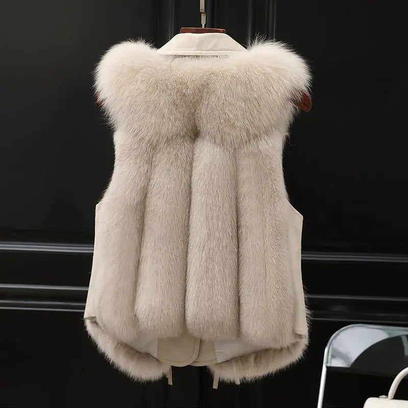 Arctic Fur Coat Vest