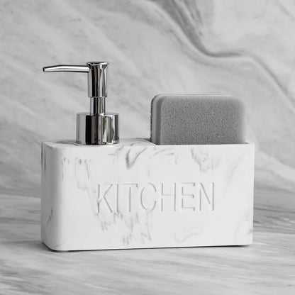 Modern Soap & Sponge Holder Set