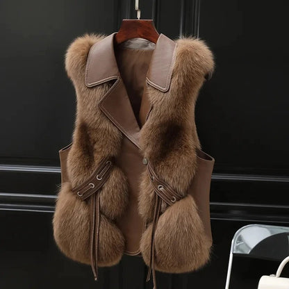 Arctic Fur Coat Vest